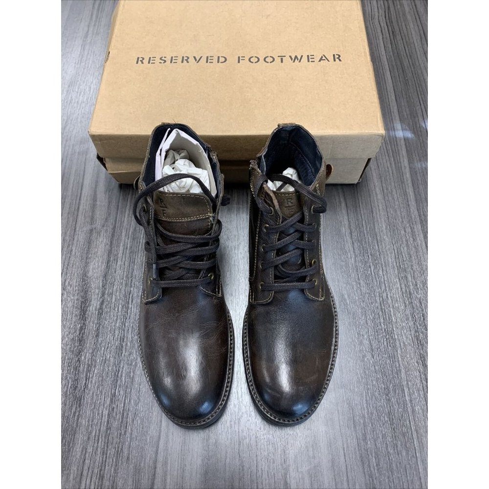 Reserved Footwear RF 122-SE Brown Mens 13 Brown Safford Leather